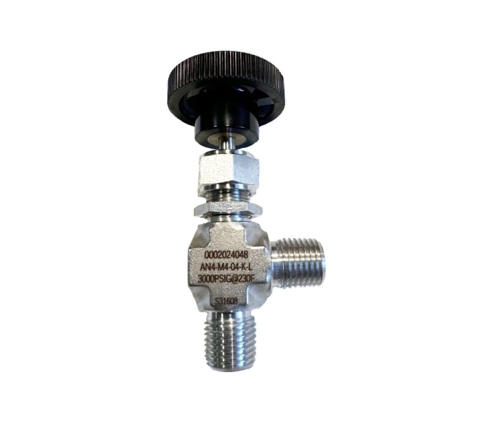 Stainless steel Needle Valve Right-angle Male